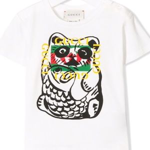 SOLD - Gucci Kids Logo Tee